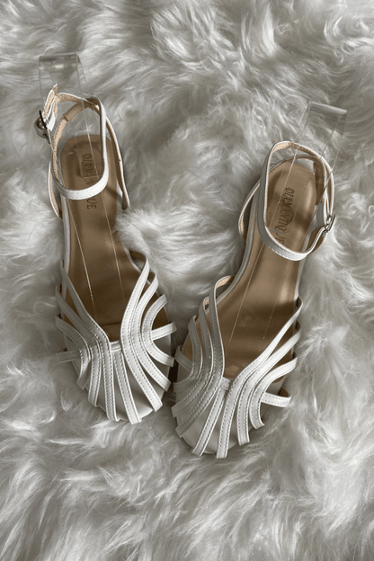 Victoria | Sandalias Joyas Doradas