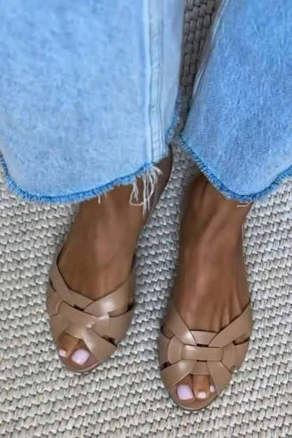 Serafina | Sandalias Trenzadas Naturales