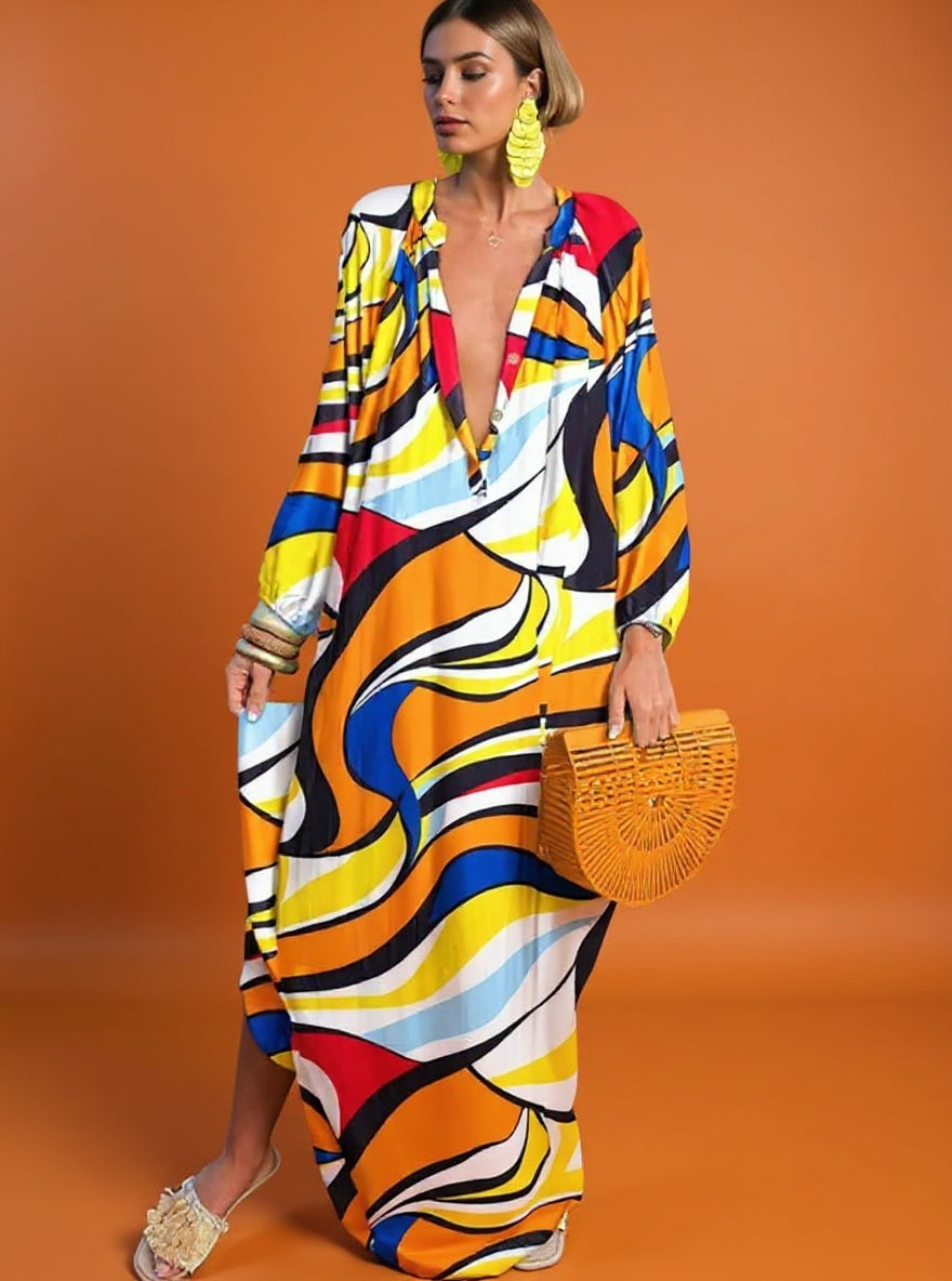 VESTIDO MAXI ELEGANTE