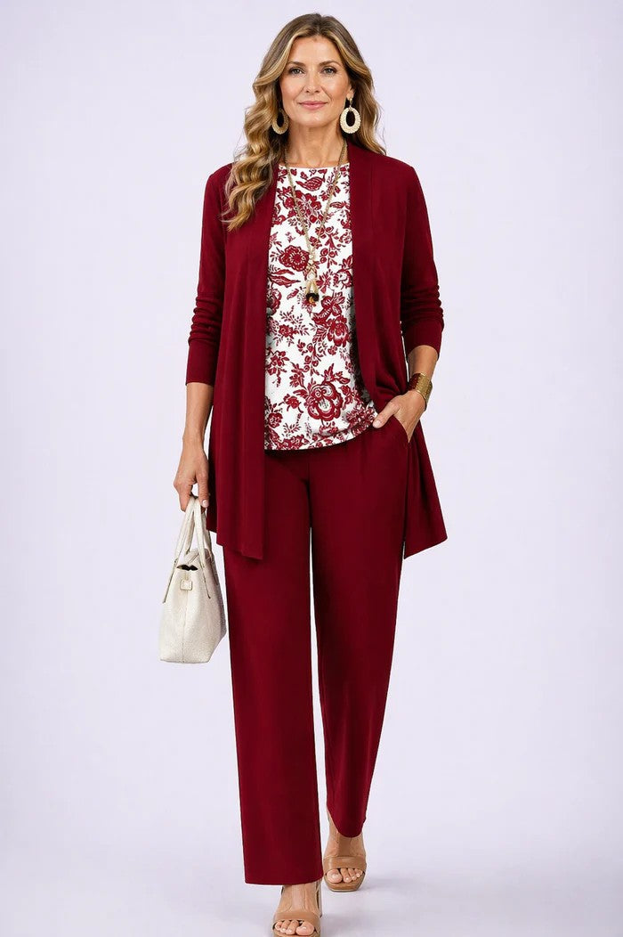 Jenilyn | Conjunto de tres piezas Classic Elegance