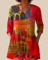 Skylar | Blusa amplia con diseño llamativo