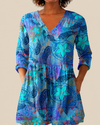 Riley | Blusa amplia con diseño llamativo