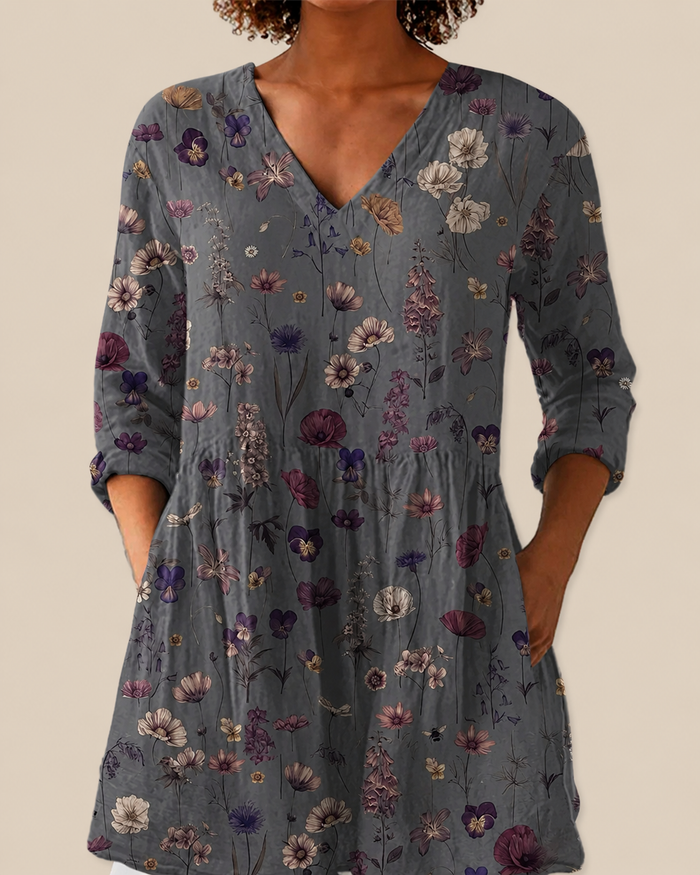 Kira | Blusa Oversize con Estampado Vibrante