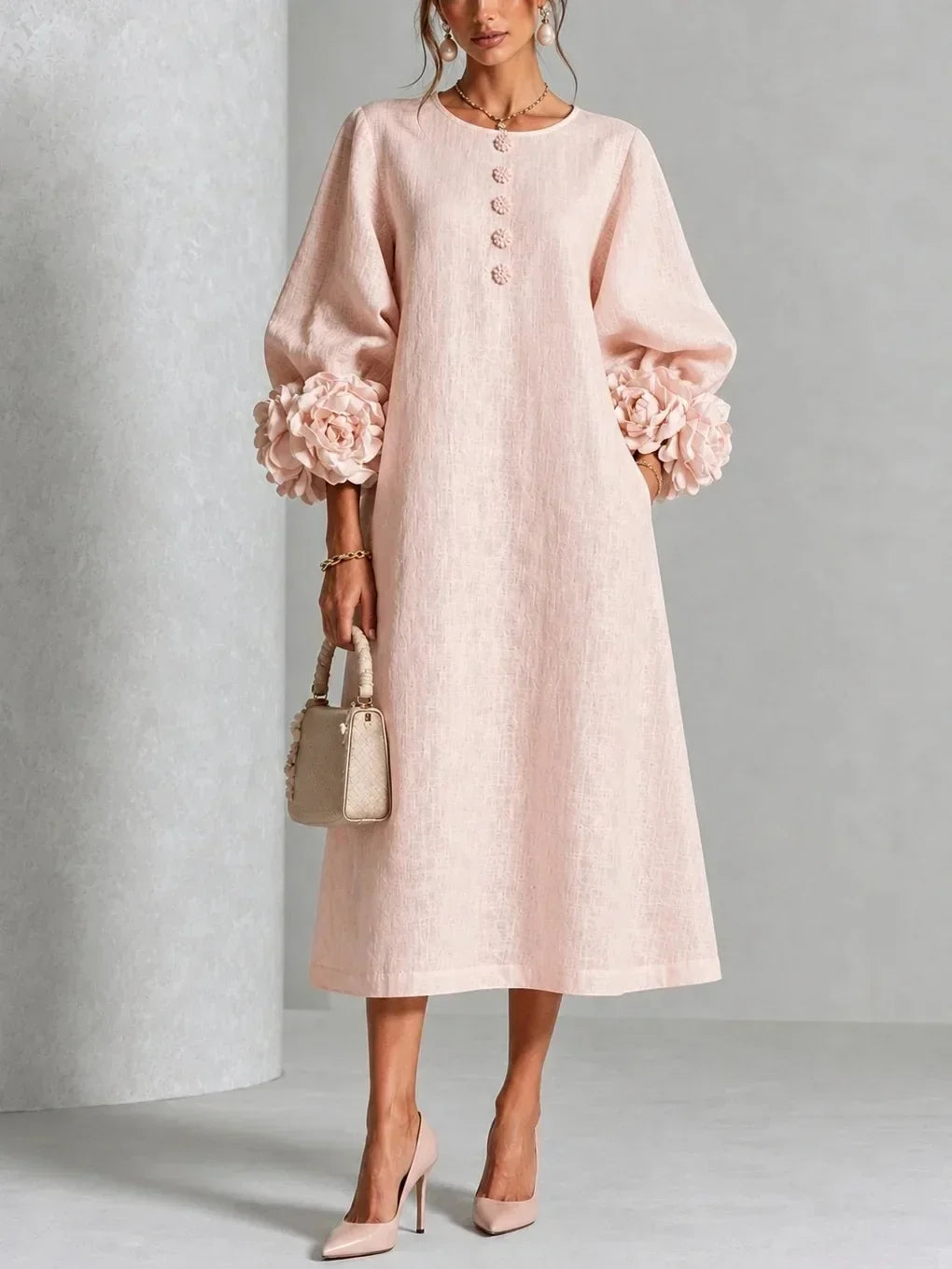ROSI | VESTIDO FLORAL MIDI
