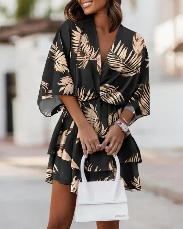 VESTIDO MINI BOHO