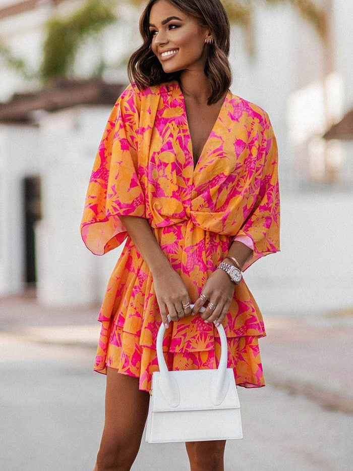 VESTIDO MINI BOHO