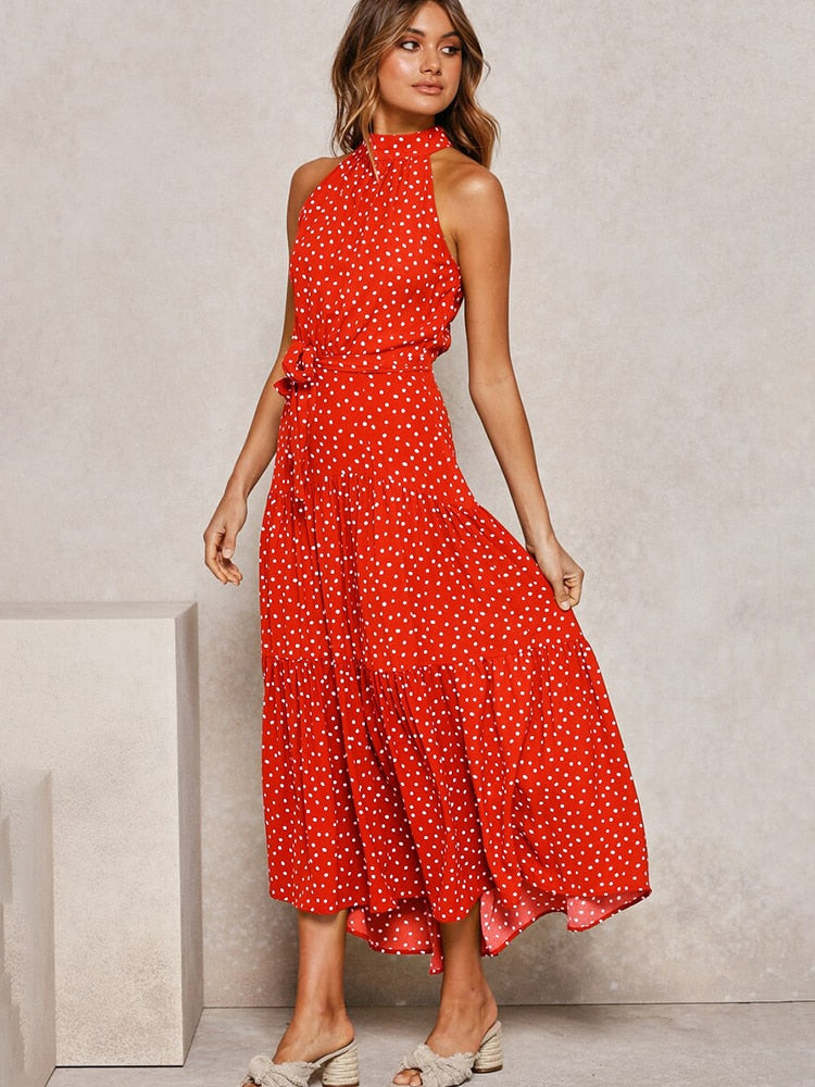 VESTIDO DE LUNARES