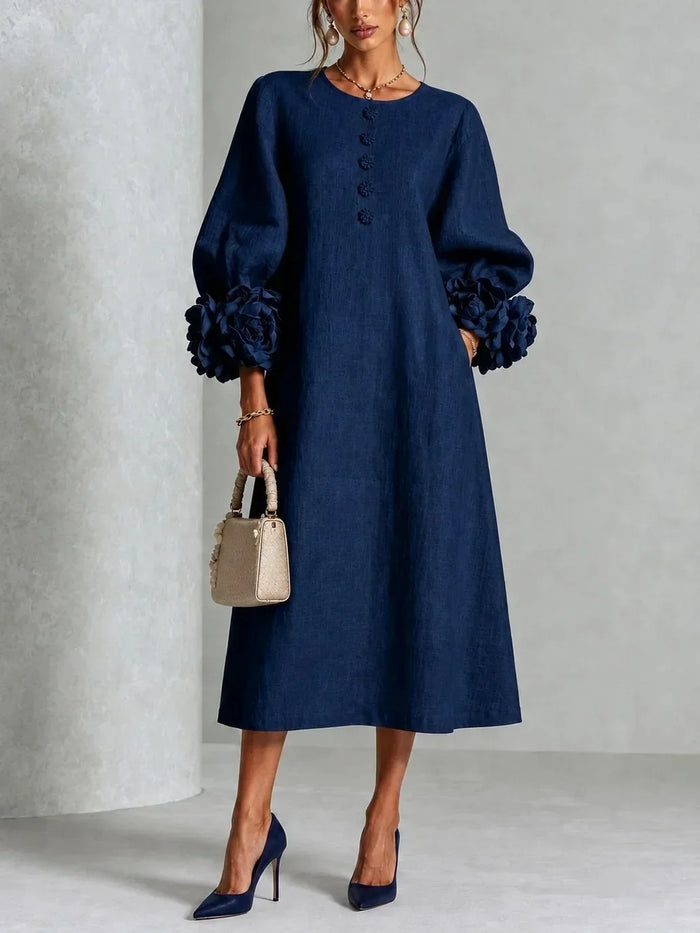 ROSI | VESTIDO FLORAL MIDI