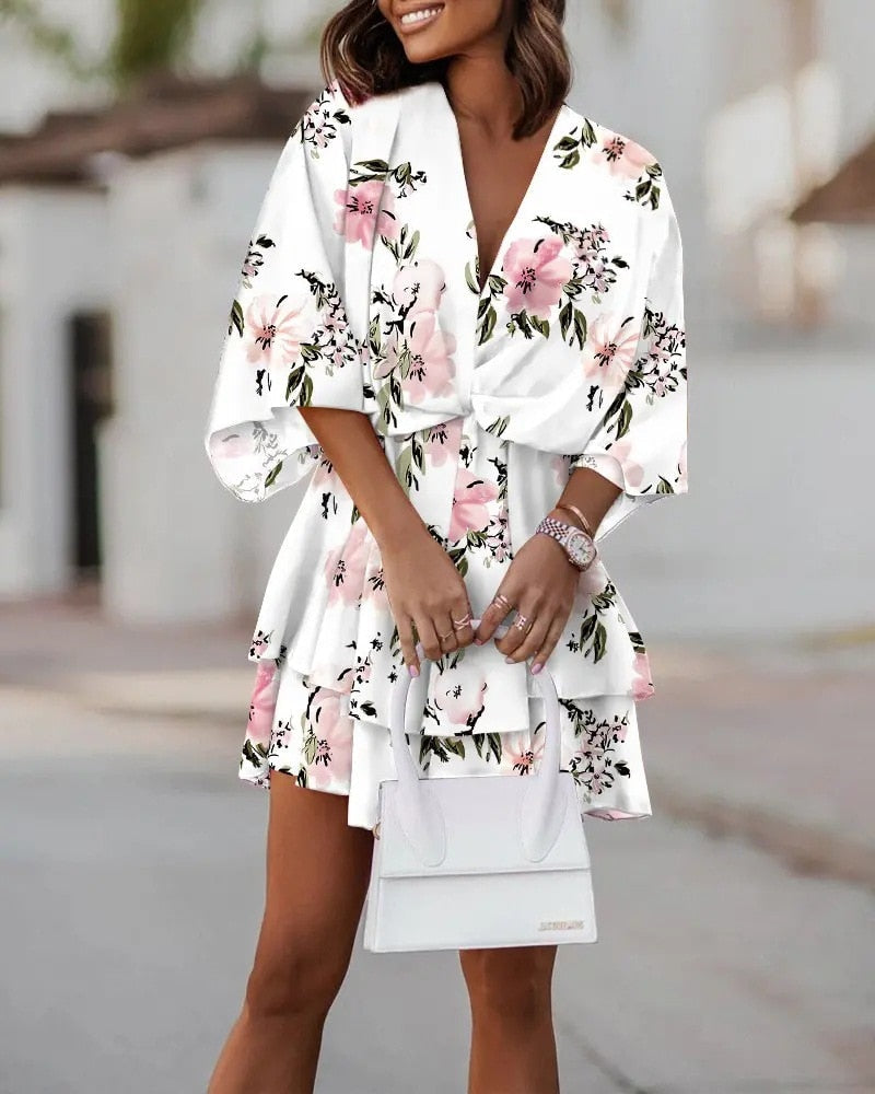 VESTIDO MINI BOHO
