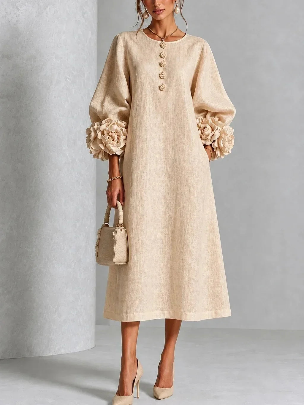 ROSI | VESTIDO FLORAL MIDI