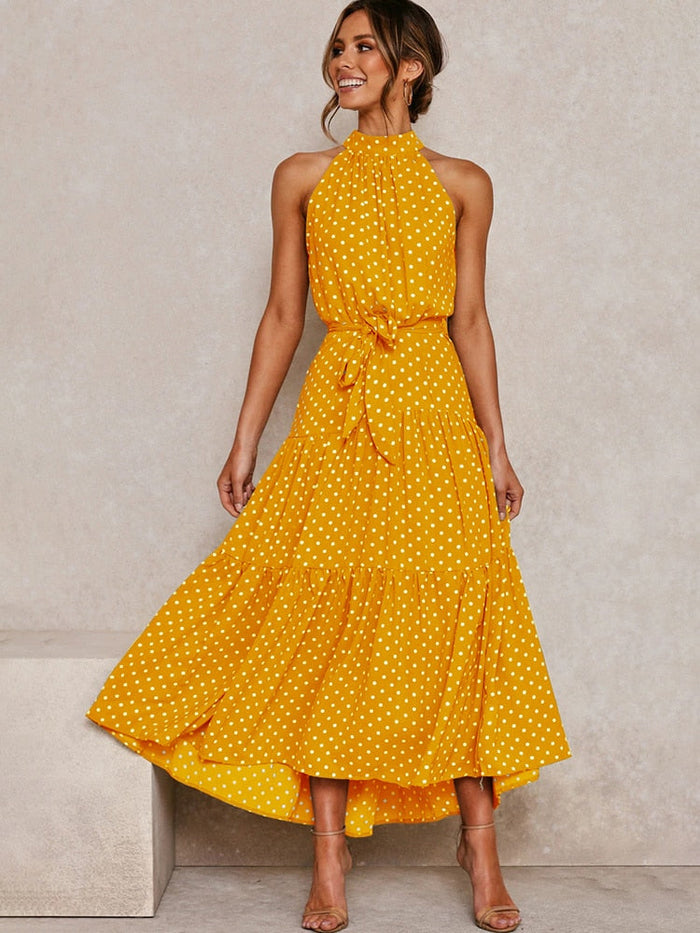 VESTIDO DE LUNARES
