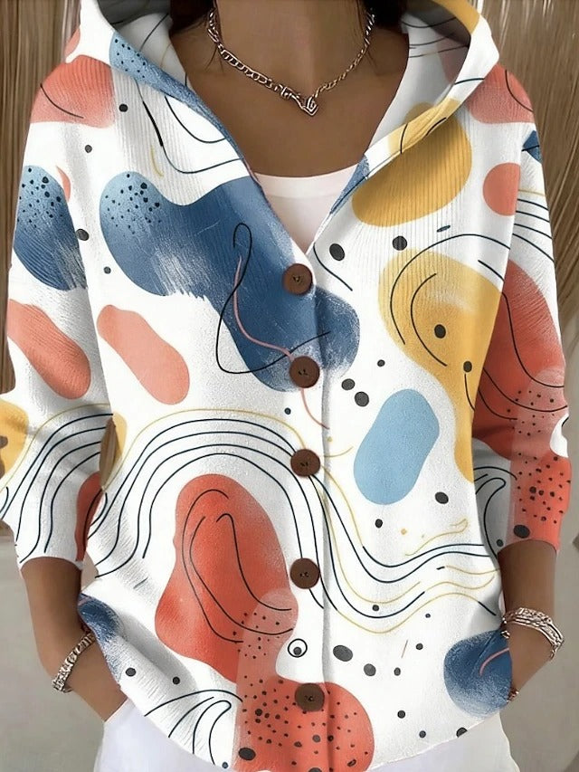 Candela | Chaqueta de punto con capucha