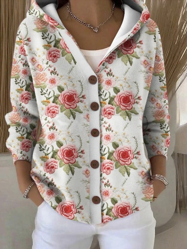Candela | Chaqueta de punto con capucha
