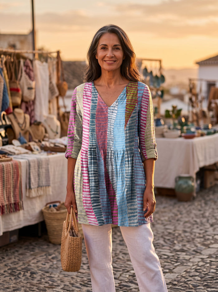 Noa | Blusa larga con diseño llamativo