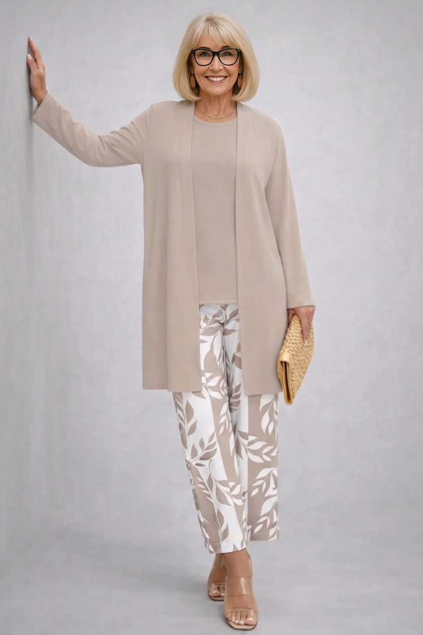 Jeryl | Conjunto de tres piezas Classic Elegance