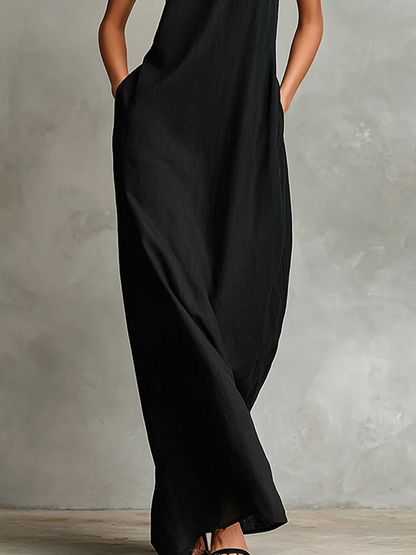 Caterina | Vestido largo minimalista