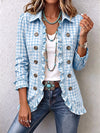 Encarna | Chaqueta de cuadros vichy con volantes